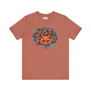 Fox Art Unisex Nature Tee - Animal Lover Gift - Dipaliz - T-shirts