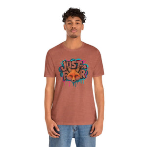 Fox Art Unisex Nature Tee - Animal Lover Gift - Dipaliz - T-shirts