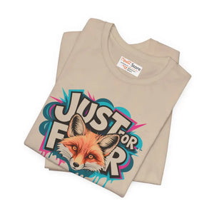 Fox Art Unisex Nature Tee - Animal Lover Gift - Dipaliz - T-shirts