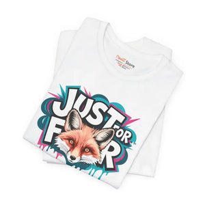 Fox Art Unisex Nature Tee - Animal Lover Gift - Dipaliz - T-shirts