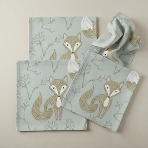 Fox Chic Napkin Set – Polyester Cloth 4 Pack - Dipaliz - Napkins