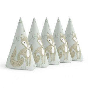 Fox Chic Napkin Set – Polyester Cloth 4 Pack - Dipaliz - Napkins