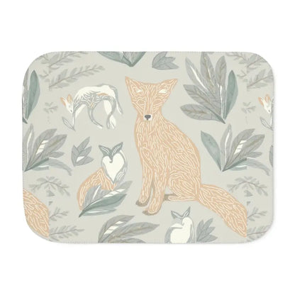 Snuggle in Style: Luxury Fox Sherpa Blanket for Ultimate Comfort - Home Decor