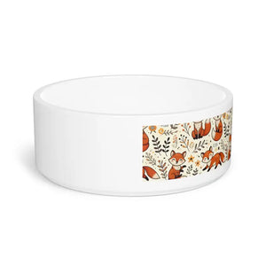 Foxy Pet Bowl - Trendy Home Decor Style - Dipaliz - 16oz - Bowls Feeders & Waterers