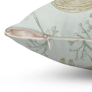 Fox Throw Pillow - Luxe Spun Polyester Square - Dipaliz - Pillows