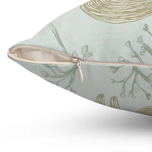 Fox Throw Pillow - Luxe Spun Polyester Square - Dipaliz - Pillows