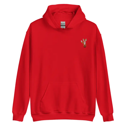 Foxy Embroidered Unisex Hoodie: 2024 Fashion Trend! - Red / s Hoodie