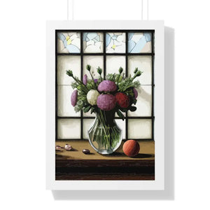 Framed Vertical Poster - Vibrant Wall Art Transform - Dipaliz - 16″ x 24″ / White - Visual Toys