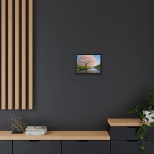 Serene Cherry Blossom Art Print - Spring Oasis Canvas - Dipaliz - Prints