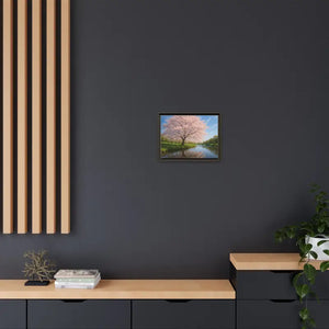 Serene Cherry Blossom Art Print - Spring Oasis Canvas - Dipaliz - Prints