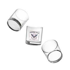 Freedom Calls 10oz Rocks Glass – Patriotic Eagle Whiskey Tumbler - Tumblers