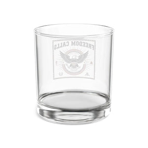 Freedom Calls 10oz Rocks Glass – Patriotic Eagle Whiskey Tumbler - Tumblers