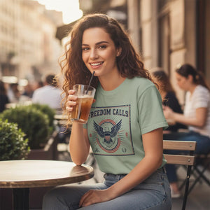 Freedom Calls Eagle Graphic T-shirt