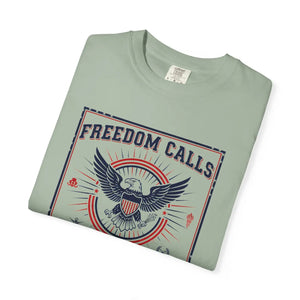 Freedom Calls Eagle Graphic T-shirt - T-shirts - m