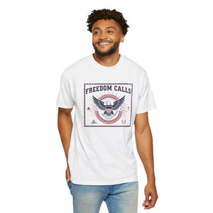 Freedom Calls Eagle Graphic T-shirt - T-shirts - m