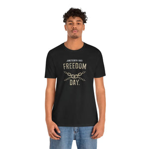 Juneteenth Unisex Tee – Soft Cotton Freedom Day - Dipaliz - T-shirts - s