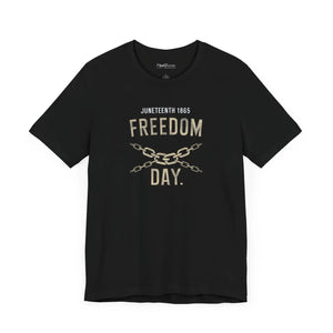 Juneteenth Unisex Tee – Soft Cotton Freedom Day - Dipaliz - T-shirts - s