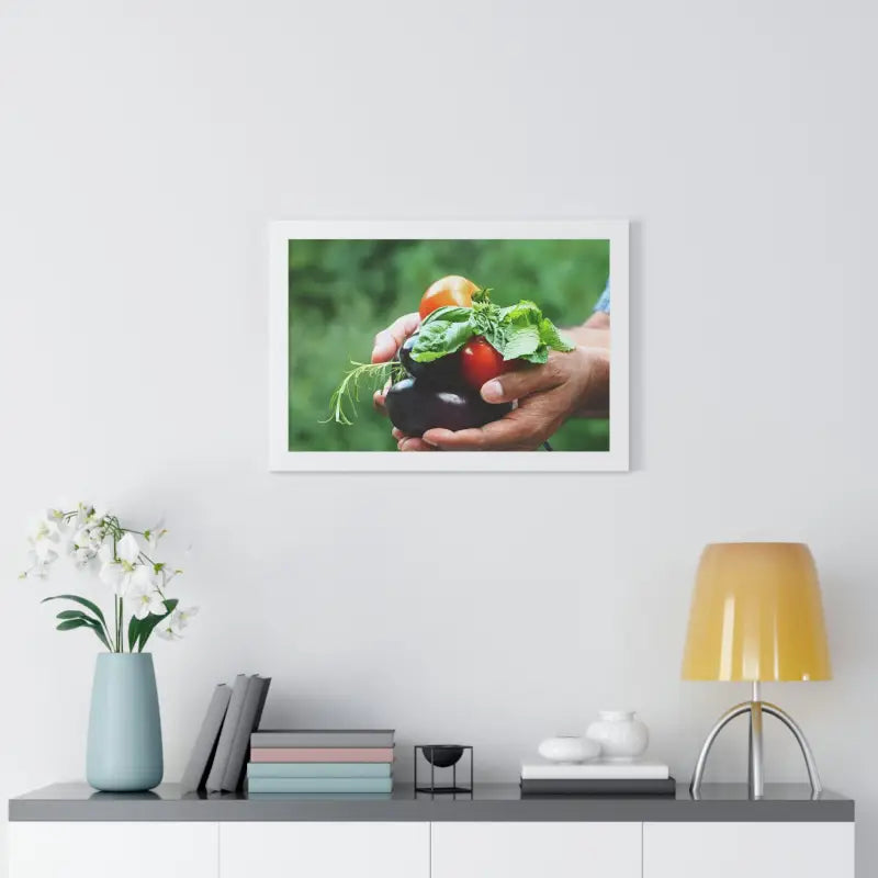 Transform your Kitchen with Fresh Organic Veggies Poster