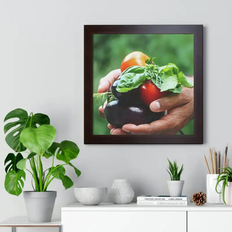 Transform your Kitchen with Fresh Organic Veggies Poster