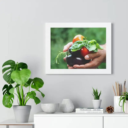 Transform your Kitchen with Fresh Organic Veggies Poster