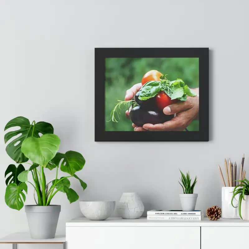 Transform your Kitchen with Fresh Organic Veggies Poster