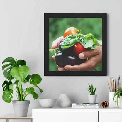 Transform your Kitchen with Fresh Organic Veggies Poster