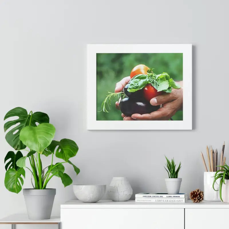 Transform your Kitchen with Fresh Organic Veggies Poster