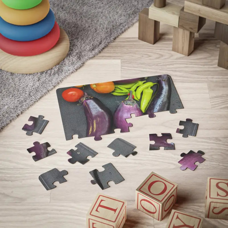 Fresh Veggie Kids’ Puzzle Fun - 30 Pieces of Excitement!