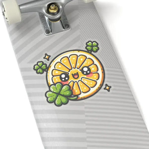 Paper Products - Lemon Slice Kiss Cut Stickers - Citrus Fashion Decor - Dipaliz 6’’ × / Transparent