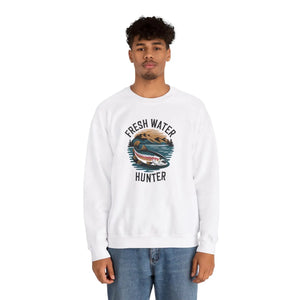 Fresh Water Hunter Heavy Blend Crewneck - Unisex - Dipaliz - Sweatshirts - s