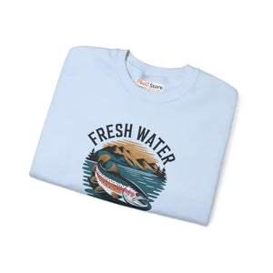 Fresh Water Hunter Unisex Heavy Blend Crewneck - Dipaliz - Sweatshirts
