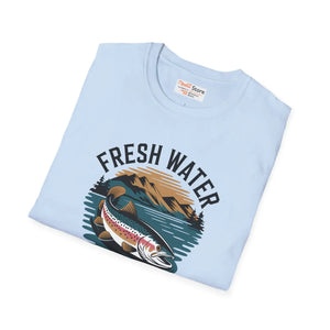 Fresh Water Hunters Unisex Softstyle Tee - Cotton - Dipaliz - T-shirts