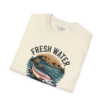 Unisex Softstyle T-shirt for Fresh Water Hunters - T-shirt