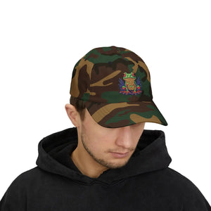 Classic Green Camo Dad Cap - Cotton Fashion Statement - Dipaliz - Hats