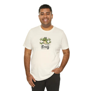 Soft Unisex Jersey Short Sleeve Frog Tee - Dipaliz - T-shirts