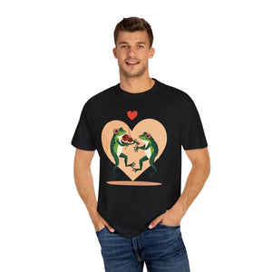 Groovy Frog Violin Tee - Soft Cotton Music Shirt - Dipaliz - T-shirts
