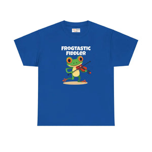 Frogtastic Fiddler Unisex Tee - Heavy Cotton - Dipaliz - T-shirts