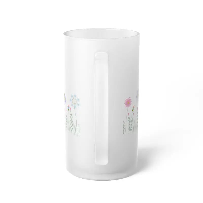 Elevate your Drink with Frosted Glass Beer Mug Magic - 16oz