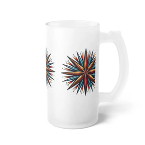 Frosted Glass Beer Mug - Modern Frosty Design - Dipaliz - 16oz / Tumblers