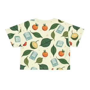 Summer Vibes Crop Tee - Refreshing Cool Style - Dipaliz - T-shirts