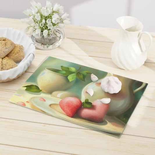 Fruitastic Glass Cutting Board: Style Up your Kitchen! - Large Home Decor