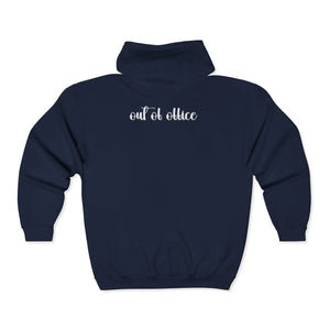 Cozy Full-zip Hoodie - Hand-embroidered Sloth - Dipaliz - Hoodies - s