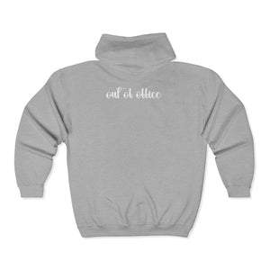Cozy Full-zip Hoodie - Hand-embroidered Sloth - Dipaliz - Hoodies - s