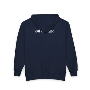 Cozy Full-zip Hoodie - Hand-embroidered Sloth - Dipaliz - Hoodies - s