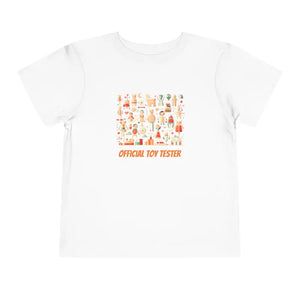 Short Sleeve Tee - Official Toy Tester Kids Shirt - Dipaliz - Baby & Toddler Clothing