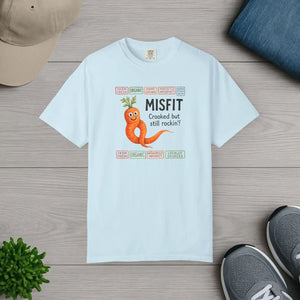 Vintage Garment-dyed T-shirt - Misfit Carrot Design - Dipaliz - T-shirts
