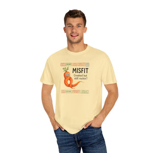 Vintage Garment-dyed T-shirt - Misfit Carrot Design - Dipaliz - T-shirts