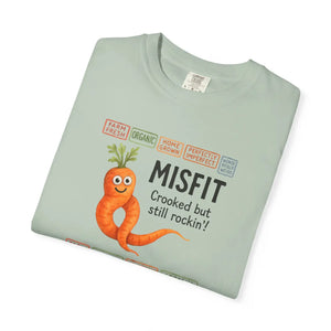 Vintage Garment-dyed T-shirt - Misfit Carrot Design - Dipaliz - T-shirts