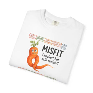 Garment-dyed T-shirt - Misfit Carrot Design Vintage Feel - Dipaliz - T-shirts