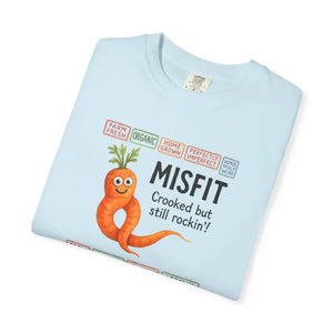 Garment-dyed T-shirt - Misfit Carrot Design Vintage Feel - Dipaliz - T-shirts